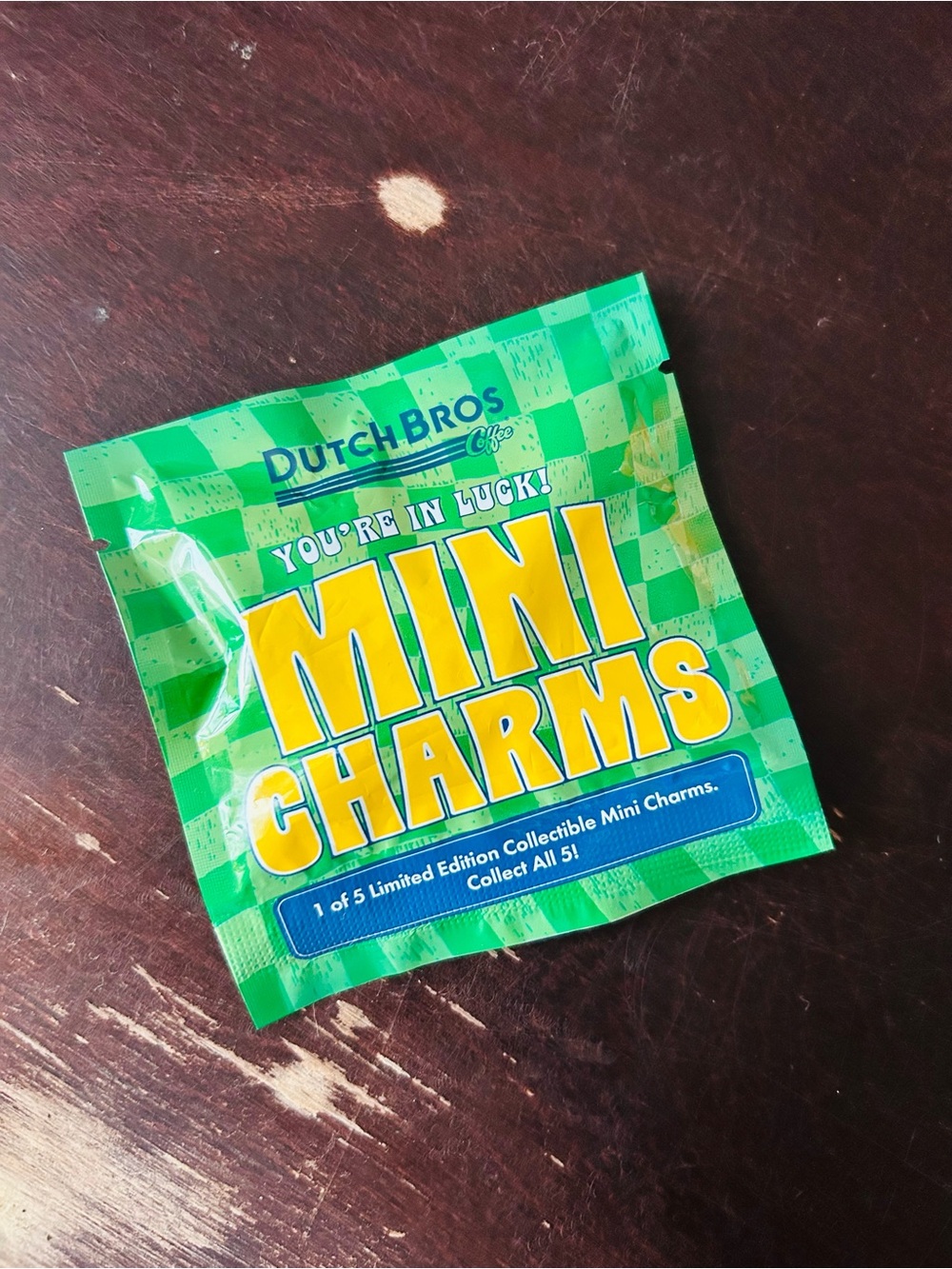 Dutch Bros You’re in Luck mini charm mystery pack